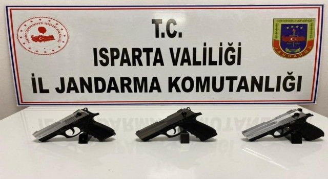 Isparta'da silah ticareti operasyonu: 1 gözaltı