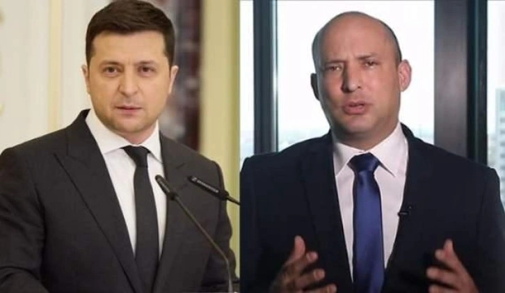 İsrail Başbakanı'nın Zelenskiy'e Rusya'nın taleplerine razı olmasını teklif ettiği id