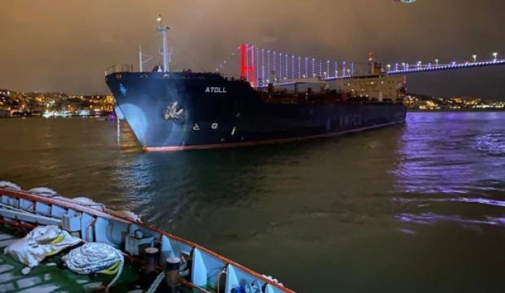 İstanbul Boğazı&rsquo;nda sürüklenen gemi kurtarıldı