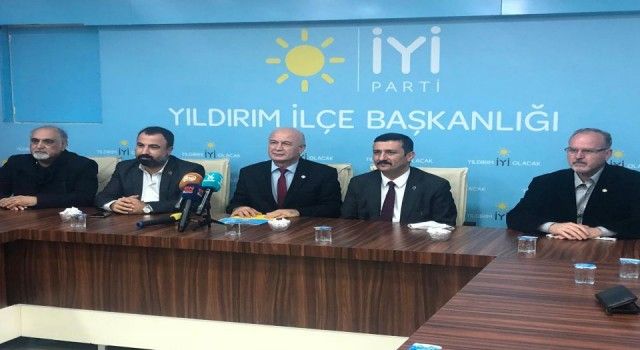 İYİ Parti Yıldırım'dan belediyeye sert eleştiri