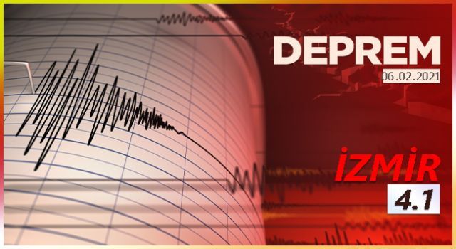 İzmir Karaburun açıklarında 4,1 büyüklüğünde deprem meydana geldi