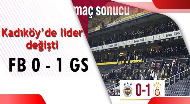 Kadıköy&#039;de lider değişti