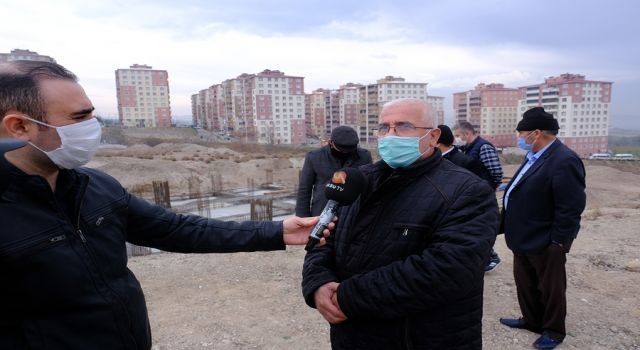 Kahramanmaraş'ta Güneşevler Camine destek