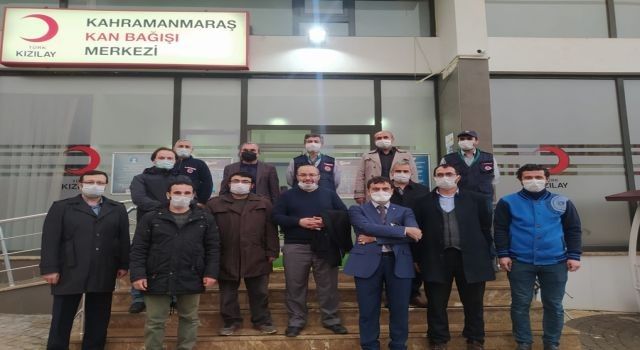 Kahramanmaraş'ta kan bağışına büyük destek
