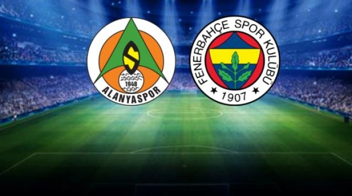 Kanarya seriyi sürdürmek istiyor! Alanyaspor-Fenerbahçe maçı başladı