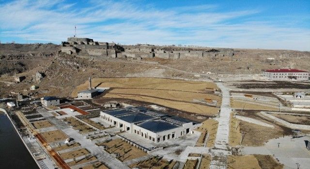 Kars Vadisi Projesi havadan görüntülendi