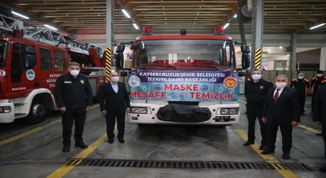 Kayseri İtfaiyesi'nden 2020'de yoğun mesai