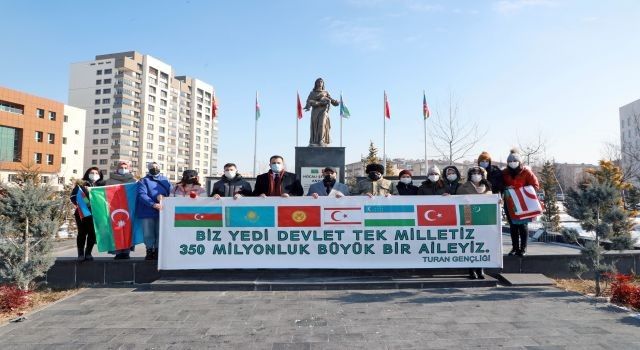 Kayseri Talas'ta Bakü şehitleri anıldı