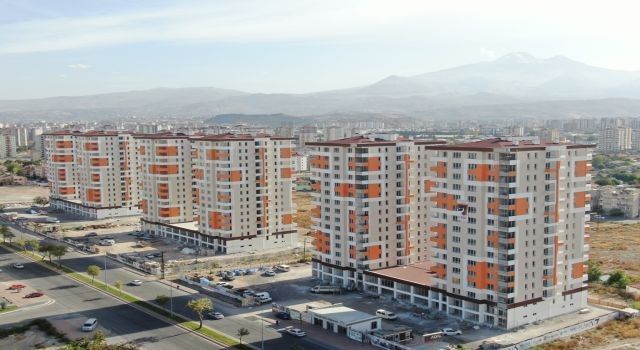 Kayseri'de 336 ailenin ev heyecanı