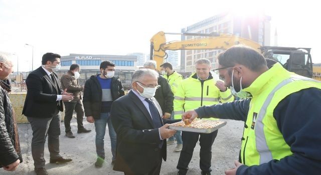 Kayseri'de toplu ulaşım dostu katlı kavşak yapılıyor