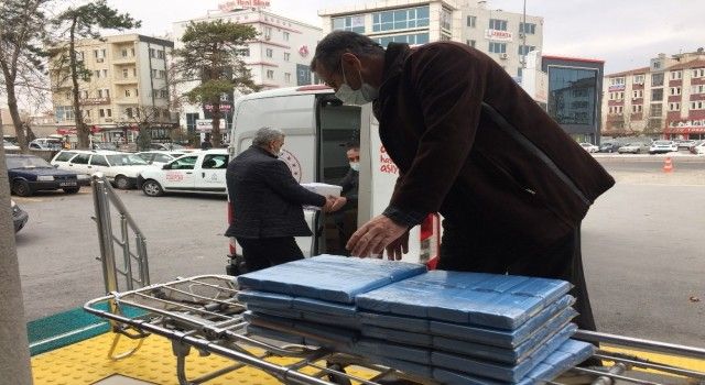 Kayseri'de Koronavirüs aşıları hastanelere dağıtılmaya başlandı