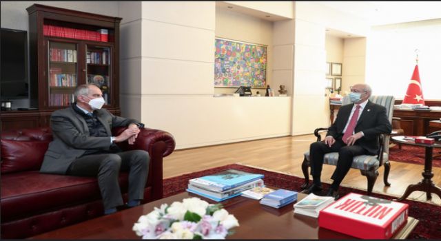 Kılıçdaroğlu, Magro'yu kabul etti