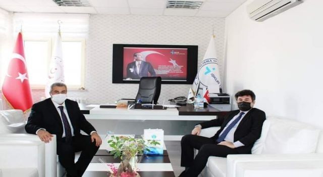Kilis 7 Aralık Üniversitesi Rektörü Karacoşkun, Çamlı'yı ziyaret etti