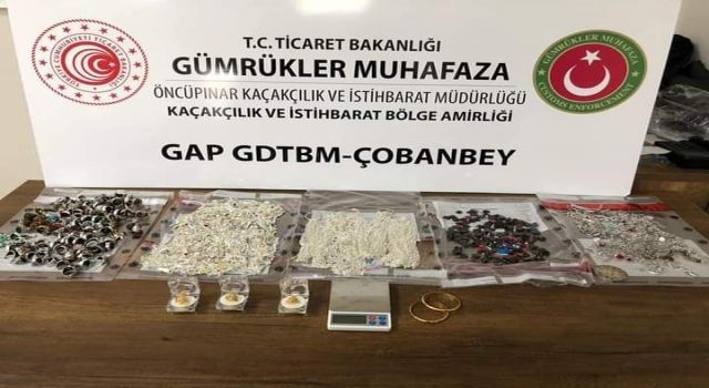 Kilis Çobanbey Gümrük Müdürlüğü ekipleri kaçakçılara göz açtırmadı