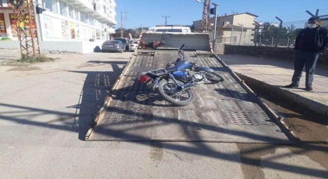 Kilis'te çalıntı motosikleti devriye gezen polis ekibi buldu