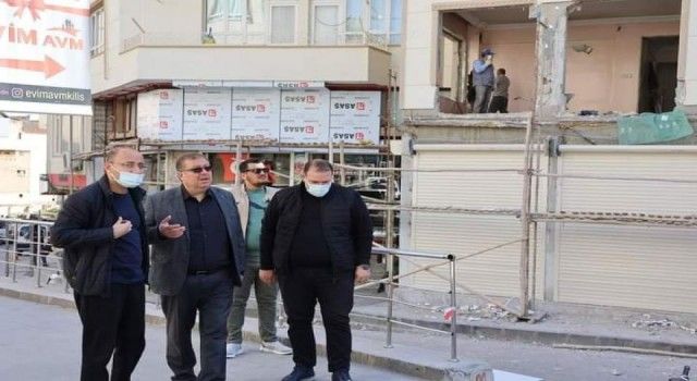 Kilis'te 'sokak sağlıklaştırma projesi' sürüyor