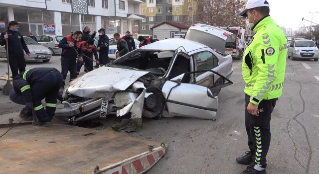 Kırıkkale&#039;de feci kaza!