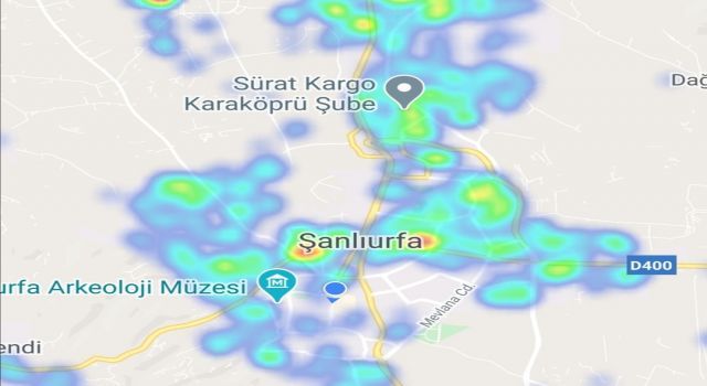Kırmızı Şanlıurfa, yeşile döndü