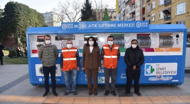 Kocaeli İzmit'ten geri dönüşme 7 bölmeli destek