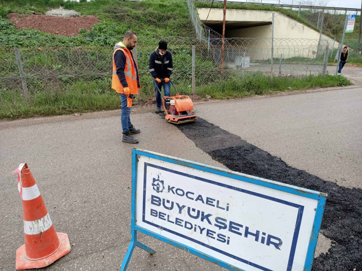 Kocaeli'de yol sorunlarına anında müdahale