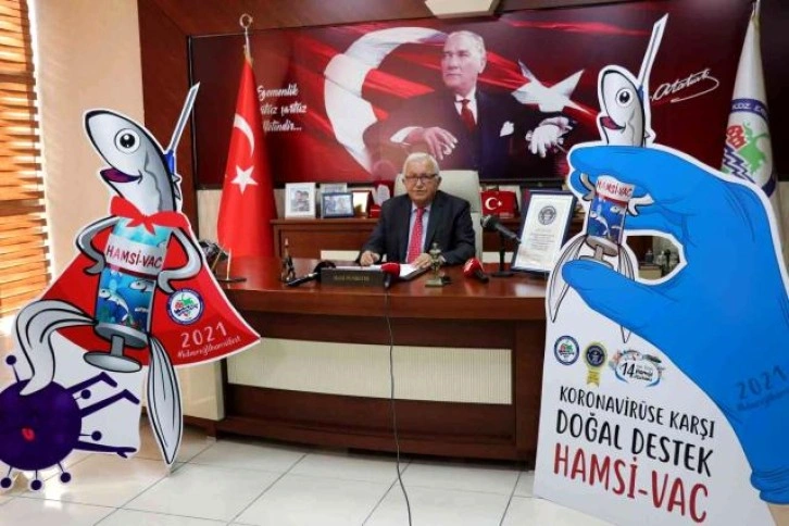 Koronavirüse karşı 'Hamsi-Vac'