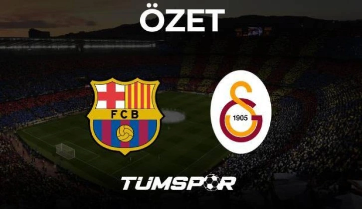 MAÇ ÖZETİ | Barcelona Galatasaray (ExxenSpor, Kerem Aktürkoğlu, UEFA Avrupa Ligi)