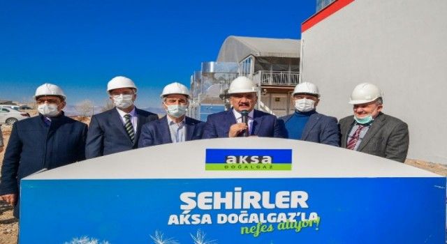 Malatya'da Kızılay üretim üssüne gaza kavuştu