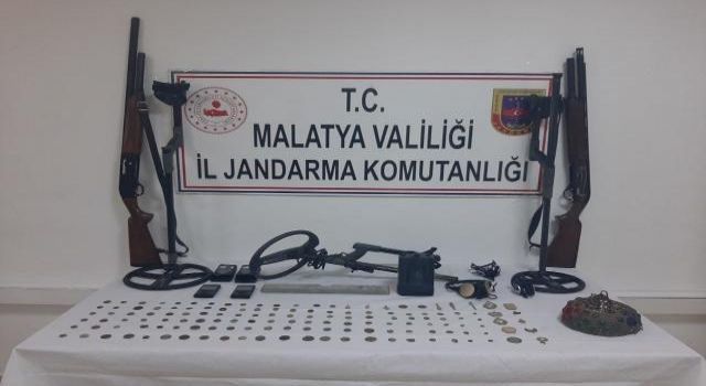 Malatya'da tarihi eser operasyonu