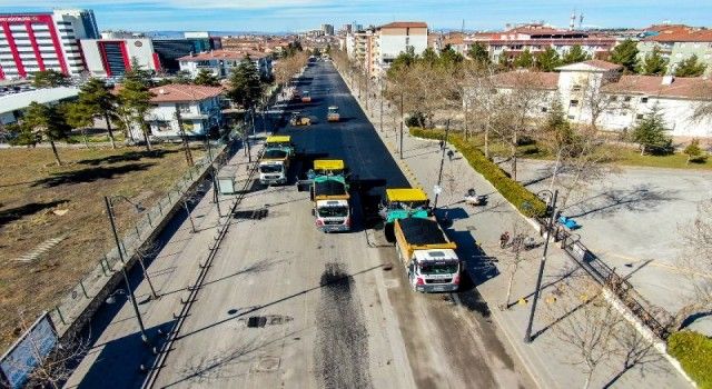 Malatya&#039;nın İstasyon Caddesi 4 şeritli oldu