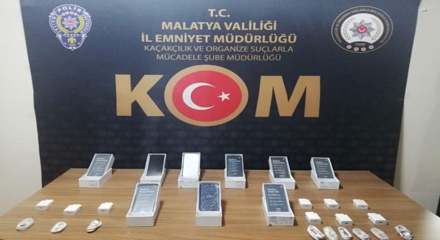 Malatya'da kaçakçılık operasyonları