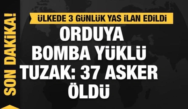 Mali'de orduya bomba yüklü tuzak:  37 asker öldü