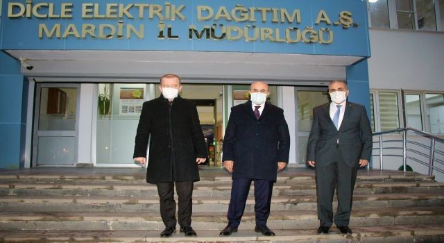 Mardin Valisi&#039;nden Dicle Elektrik&#039;e ziyaret