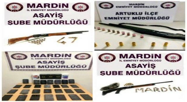 Mardin'de aranan 185 kişiye gözaltı