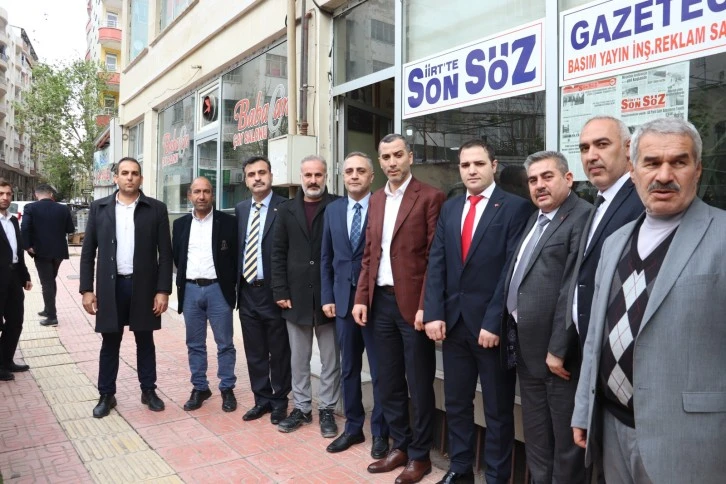 MHP'den Gazetemize Ziyaret