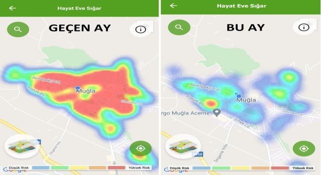 Muğla&#039;da Korona vaka sayıları düştü