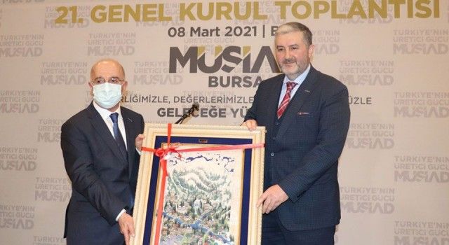 MÜSİAD Bursa&#039;da Nihat Alpay güven tazeledi