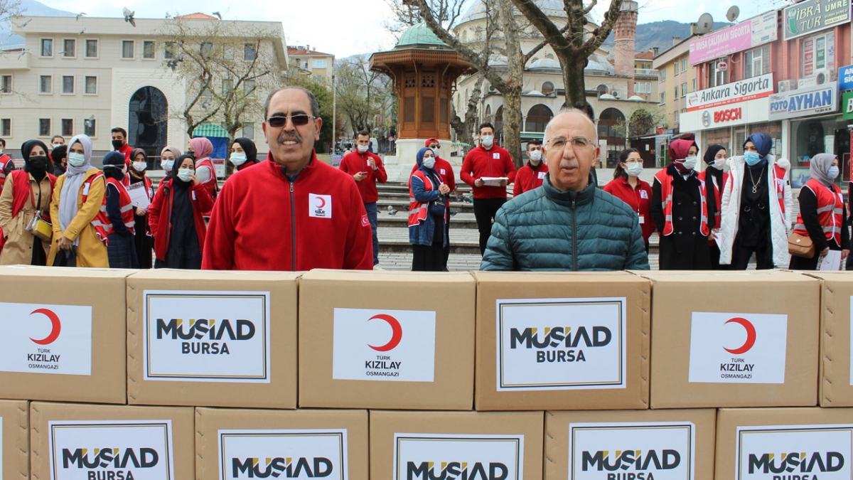 MÜSİAD Bursa'dan Ramazan öncesi öncü destek