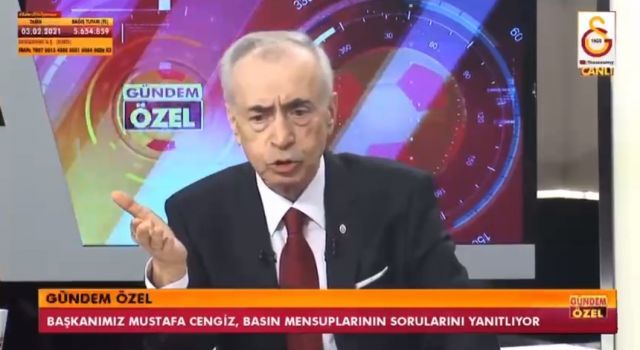 Mustafa Cengiz'den Fenerbahçeye : Sen Türk futboluna zarar veriyorsun