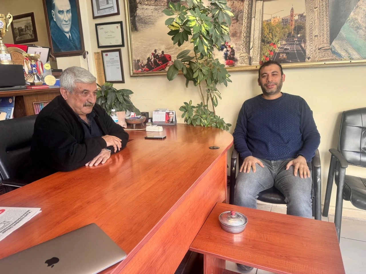 YARIM ASIRLIK &Ccedil;INARA TEBRİK 
