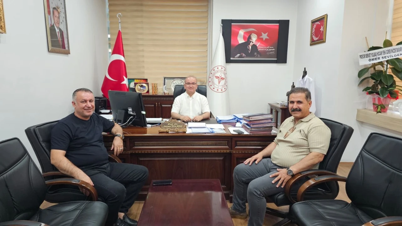 Necat Yayla'dan Siirt'te Nezaket Ziyaretleri