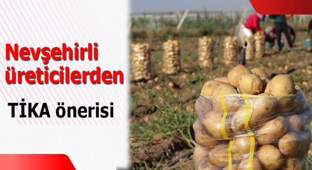 Nevşehirli üreticilerden depolarda kalan patateslere TİKA önerisi (Özel Haber)
