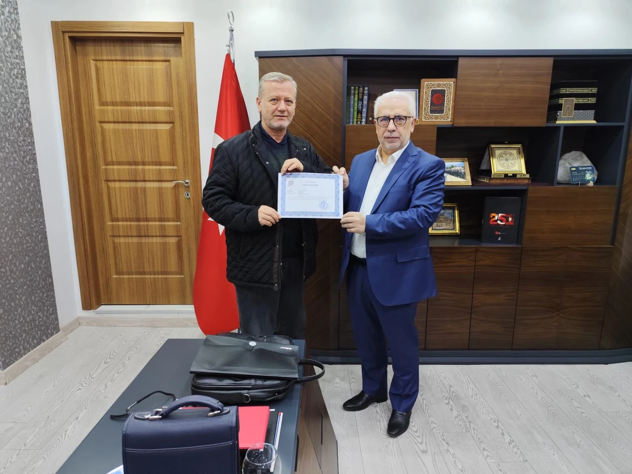 &Ouml;rnek İmama Başarı Belgesi