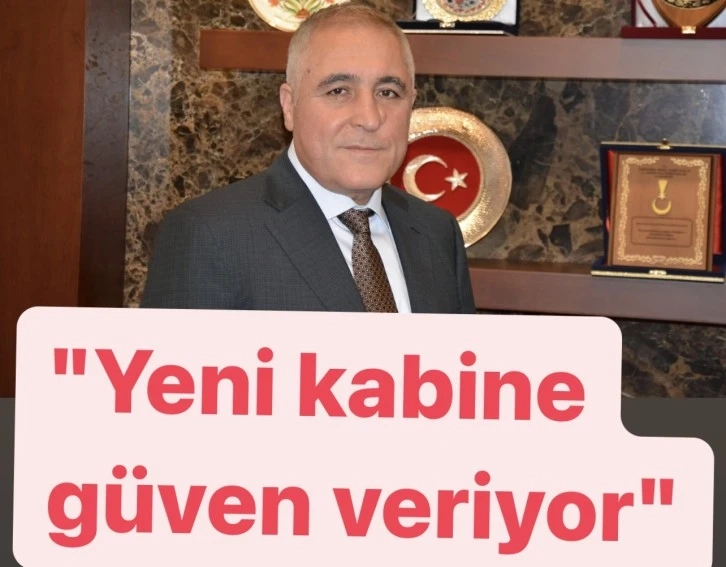 OSB Başkanı Cengiz Şimşek: "Yeni kabine güven veriyor"