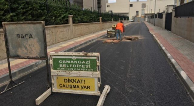 Osmangazi Belediyesi Panayır sokaklarını yeniledi