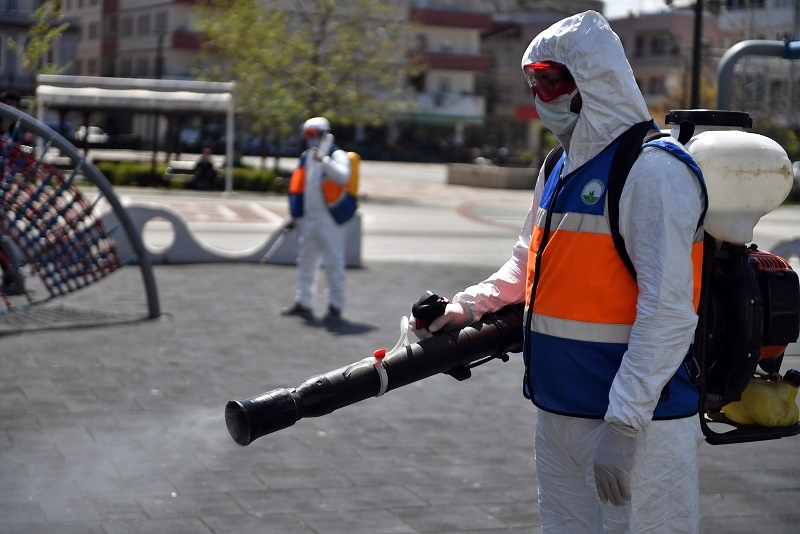 Osmangazi’den virüse karşı aralıksız temizlik