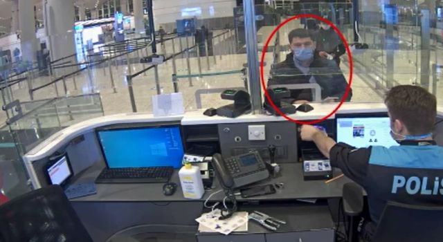 Özbek asıllı örgüt üyesi sahte pasaportla yakalandı