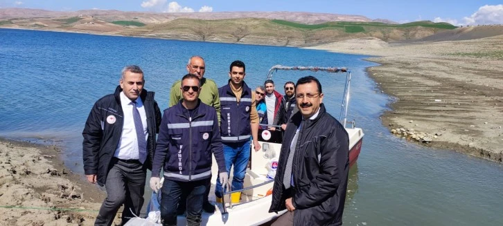 Prof. Dr. Veysel Eroğlu Ilısu Barajında Balık Stok Verim Tahmin Çalışmaları Yapılıyor