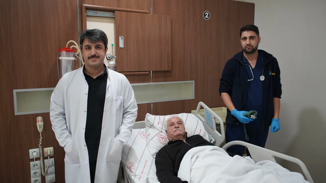 Siirt EAH'da radikal prostatektomi ameliyatı yapıldı