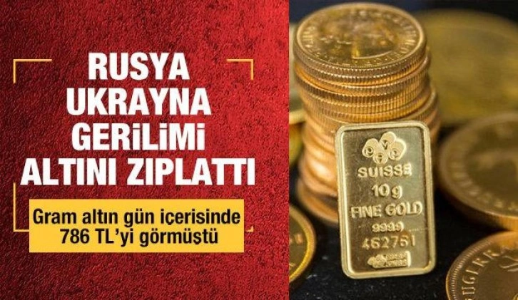 Rusya - Ukrayna krizinde son gelişmeler altın fiyatını fırlattı