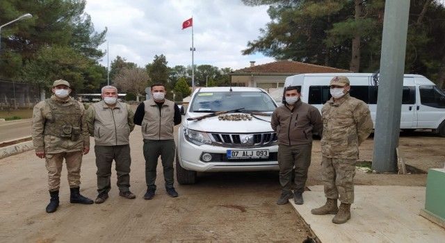 Şanlıurfa'da kaçak avlanan 2 kişi yakalandı